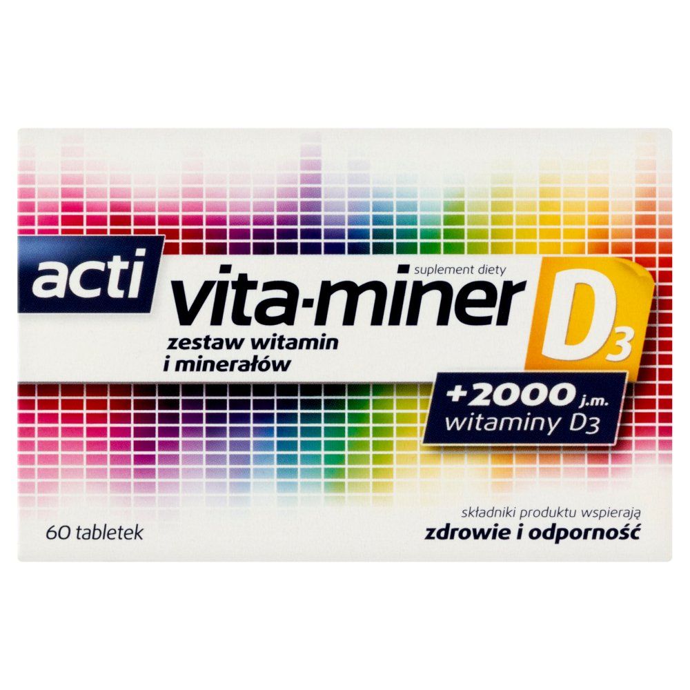 Acti Vita-miner D3 x 60 tabl.