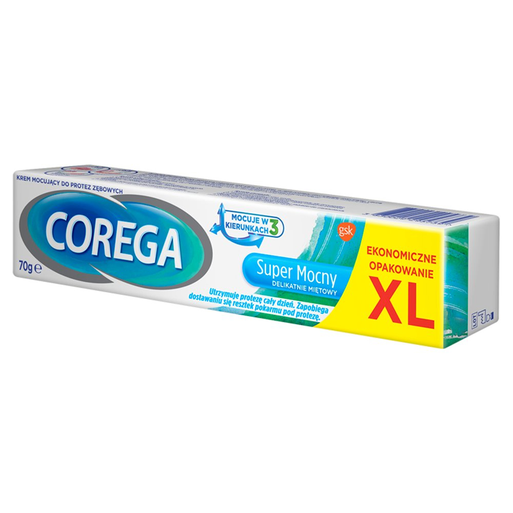 Corega Extra Strong Krem mocujący do protez 70ml