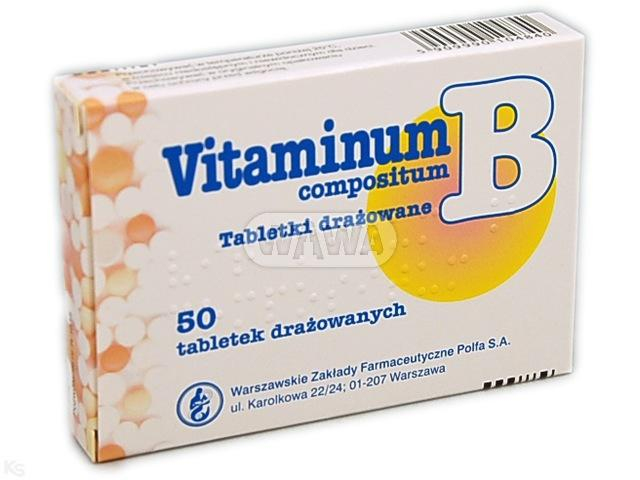 Vitaminum B compositum Polfa Warsz 50 tabl
