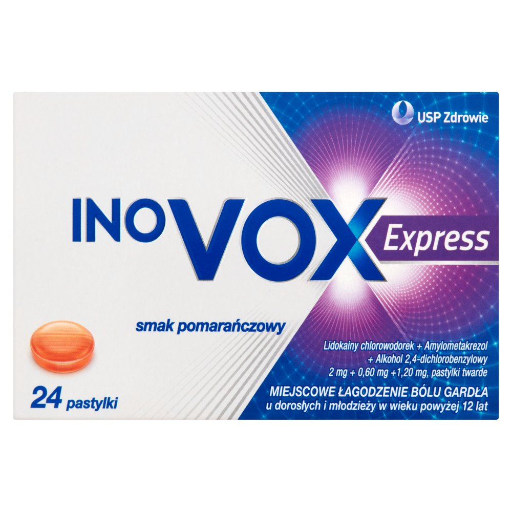 Inovox Express smak pomarańczowy pasty 24