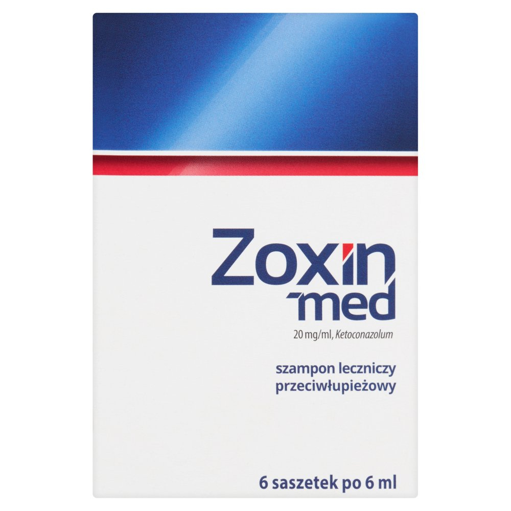 Zoxin-med szamp.leczn. 0,02g/ml 6sasz.a6ml