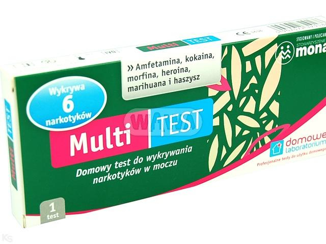 Test Multitest Amfetan.Kokaina Morfina THC