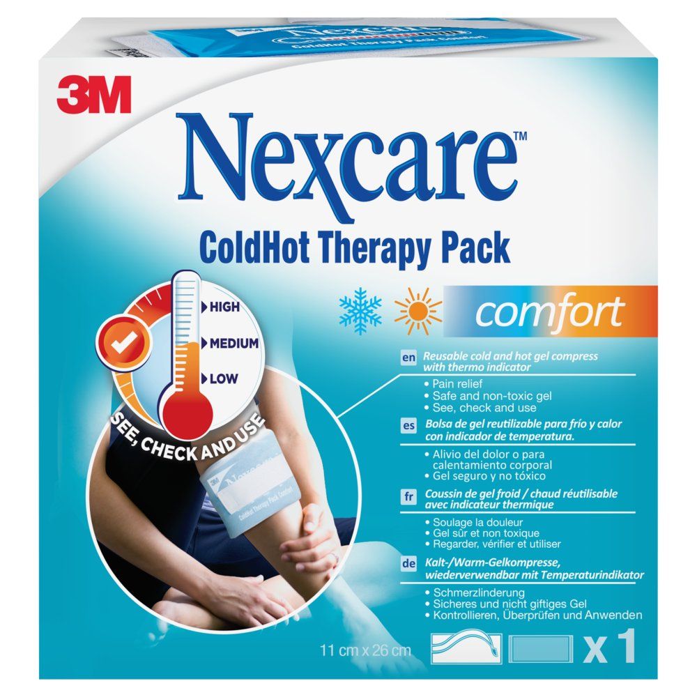 Nexcare Cold-Hot Comfort 26,5x11cm okład żelowy ciepło-zimny 1 sztuka