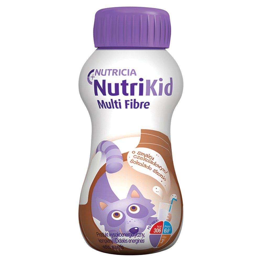 NutriKid Multi Fibre o smaku czekoladowym płyn, 1 sztuka