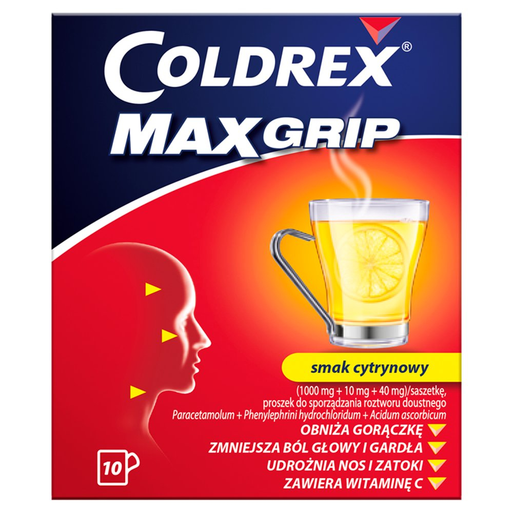 Coldrex MaxGrip x 10 saszetek