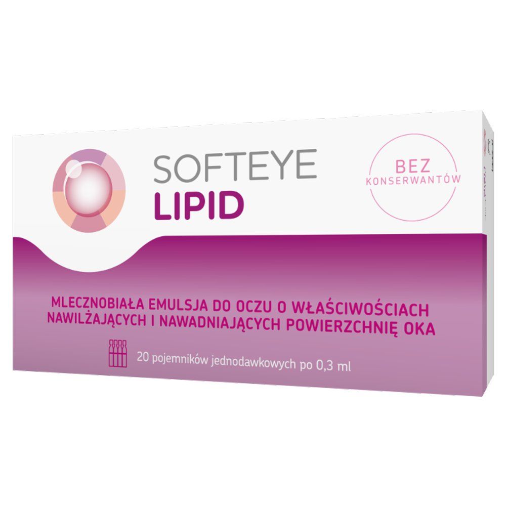 Softeye Lipid 20 poj.a 0,3ml