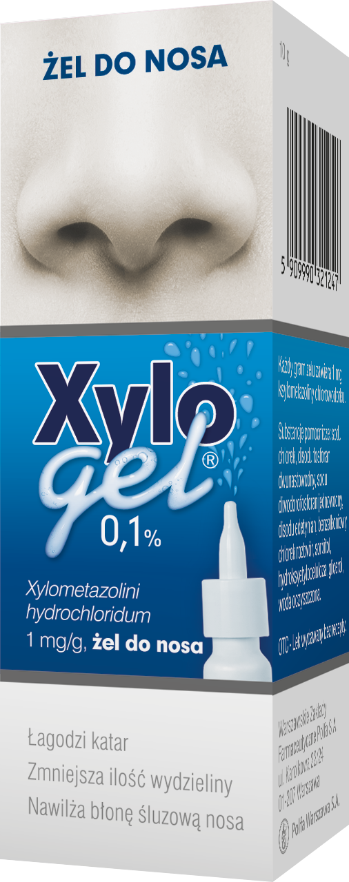 Xylogel 0,1% żel do nosa 10g
