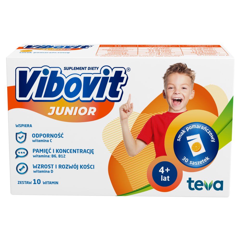 Vibovit Junior pomarańczowy x 30 szt.