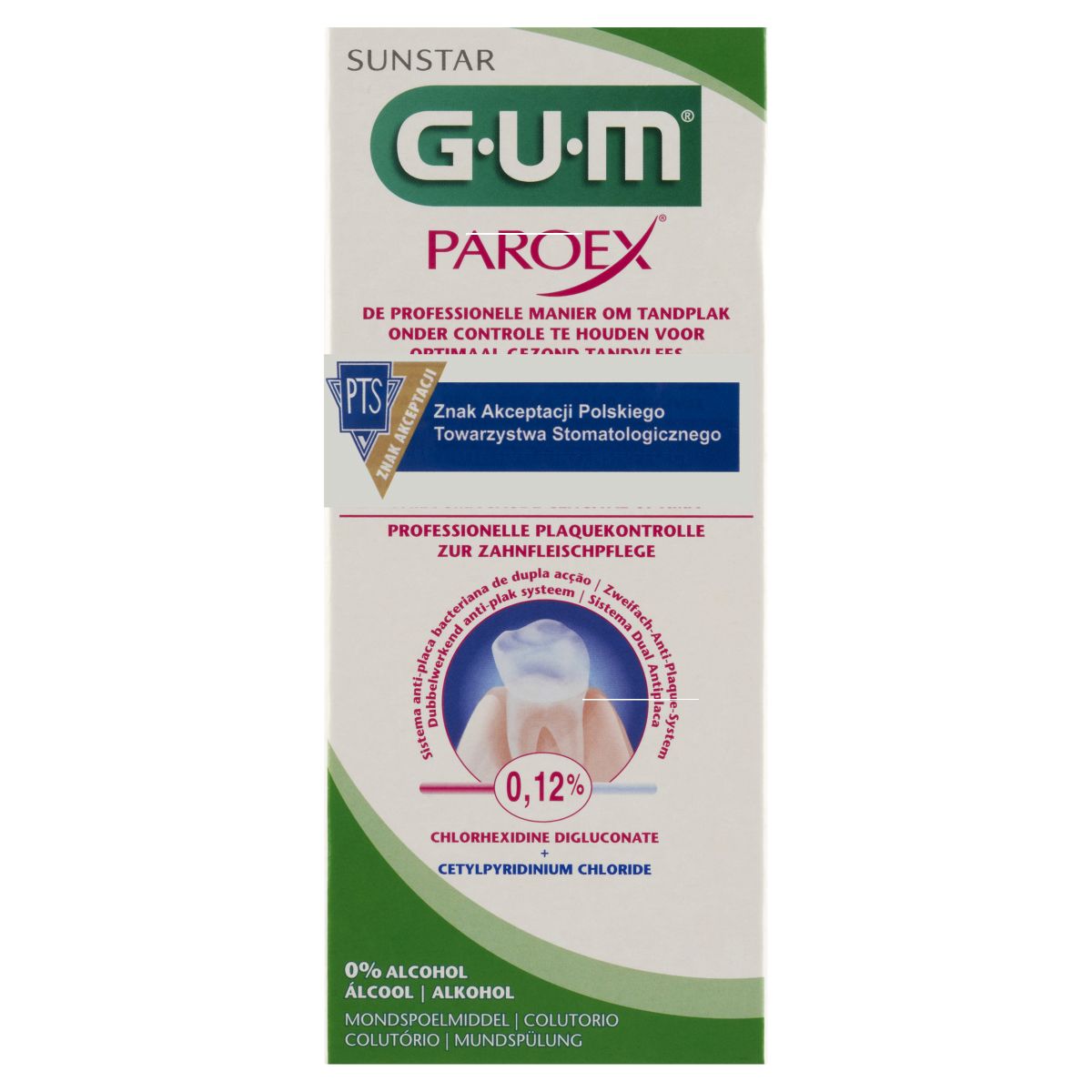 GUM Płukanka Sunstar Paroex 0,12% CHX 300ml