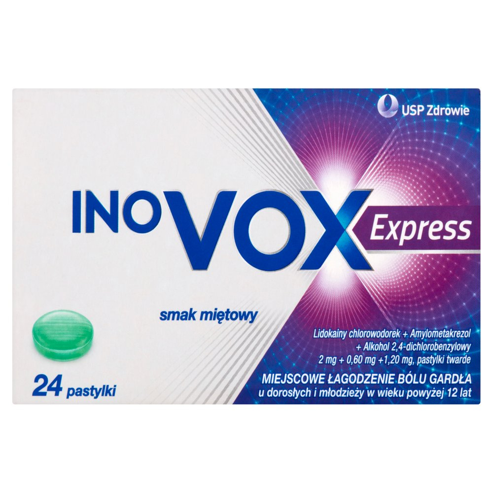 Inovox Express smak miętowy pasty 24