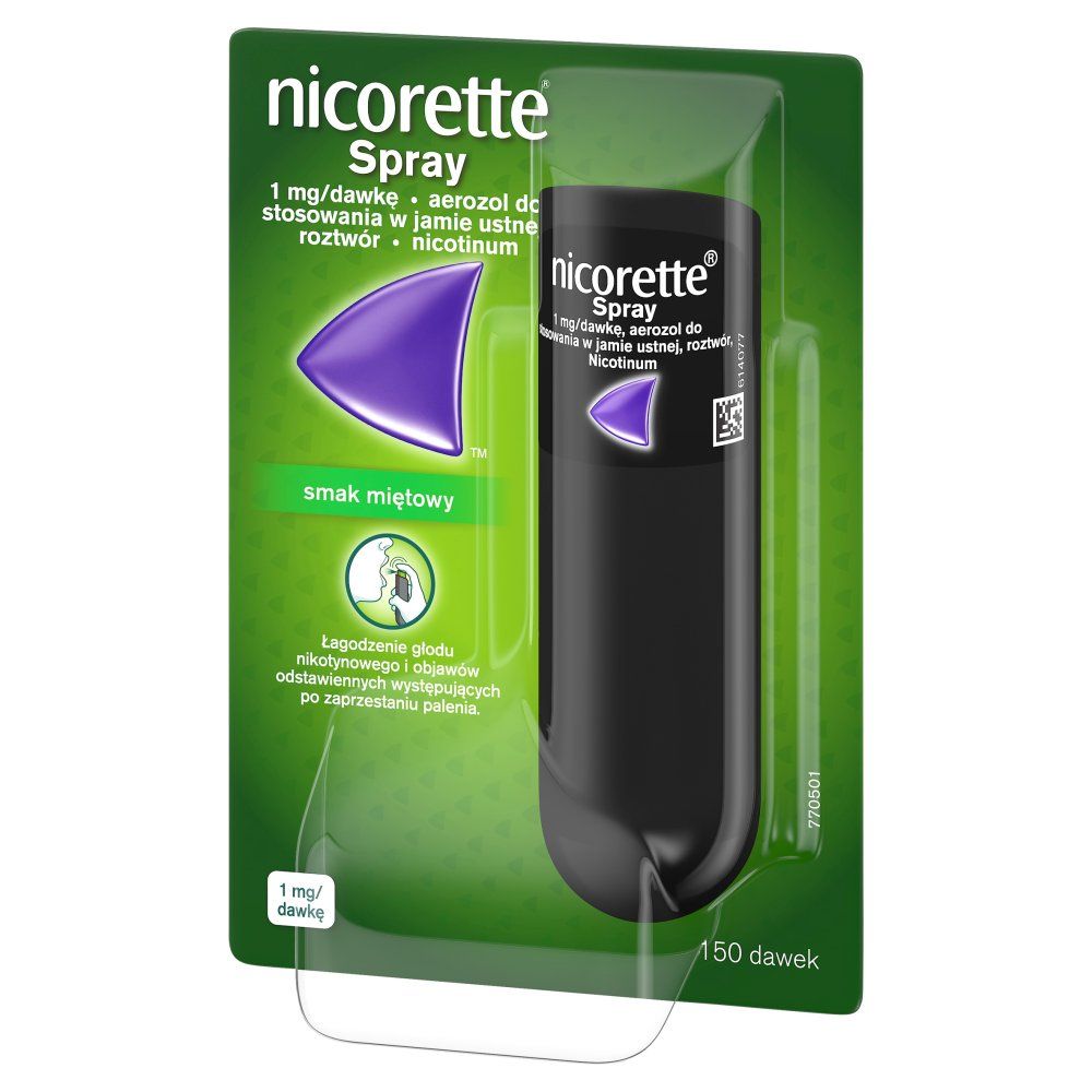 Nicorette Spray aerozol miętowy 150 dawek