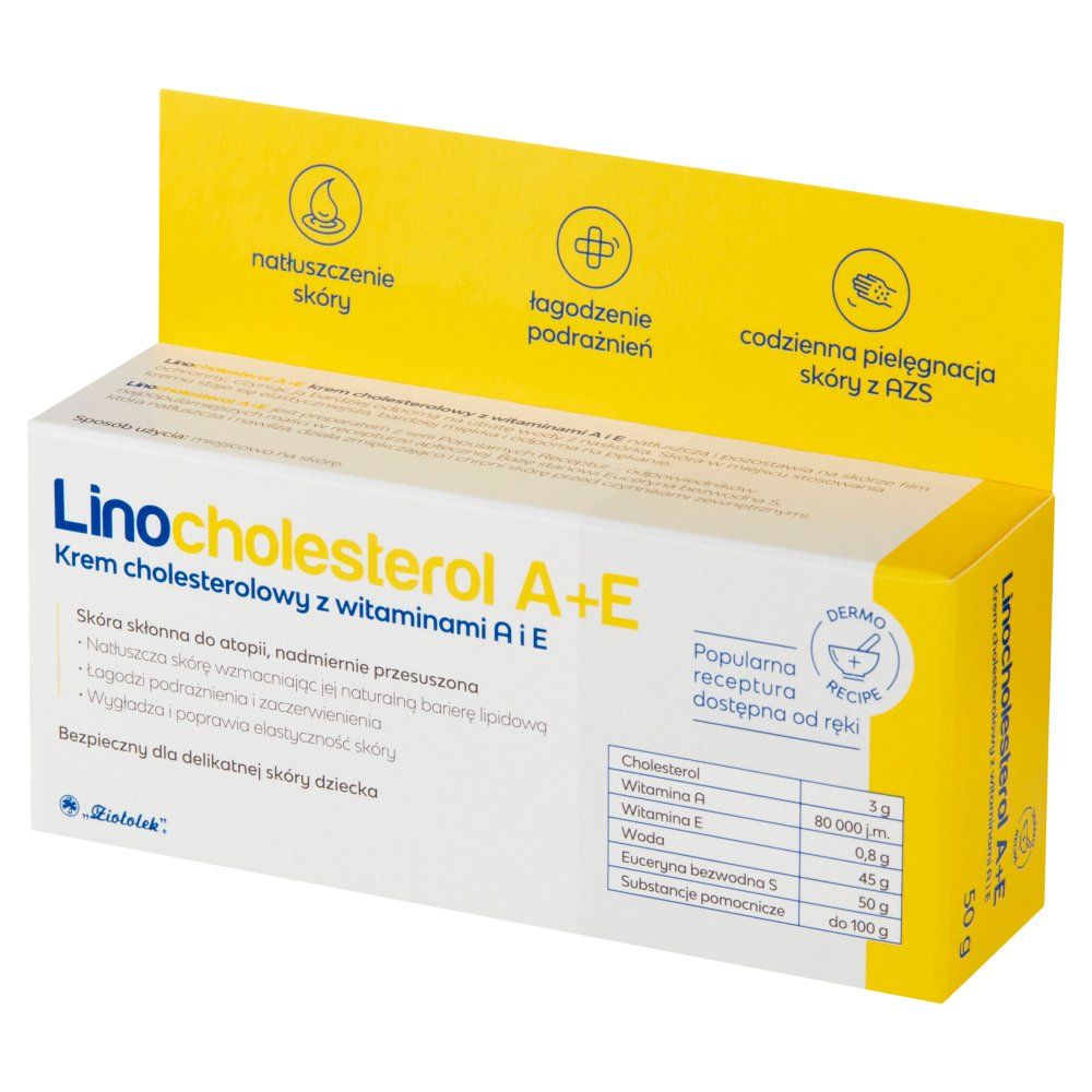 LINOCHOLESTEROL A+E Krem cholesterolowy z
