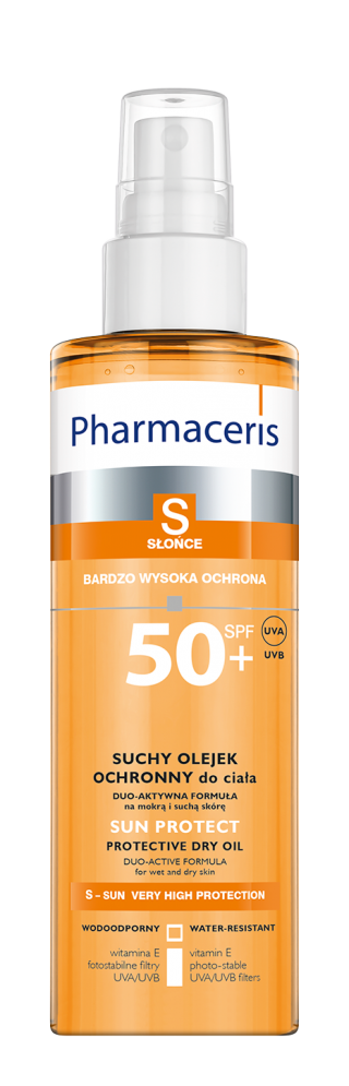 Pharmaceris S SUN PROTECT Suchy olejek do ciała  SPF 50+