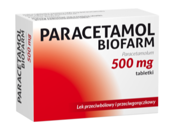 Paracetamol 500mg x 20 tabl. BIOFARM