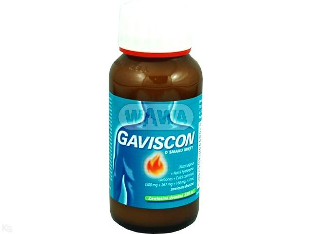 Gaviscon o smaku mięty zawiesina doustna 150ml