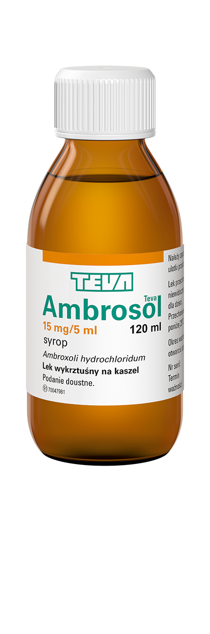 Ambrosol syrop 15mg/5ml 0.3 - 120ml