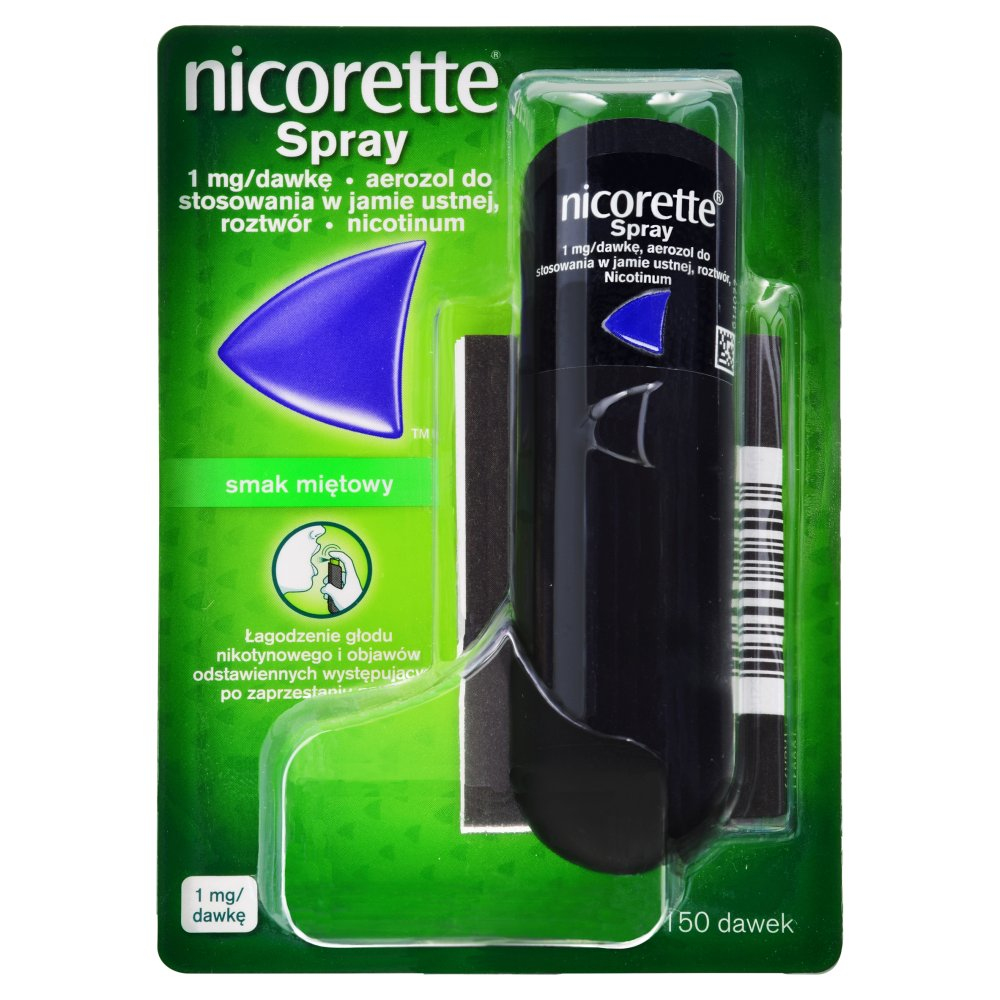 Nicorette Spray aerozol miętowy 150 dawek