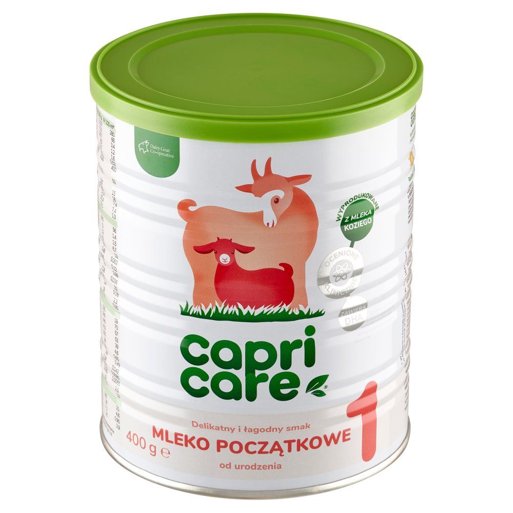 Capricare 1, mleko początkowe od urodzenia, z mleka koziego, 400g