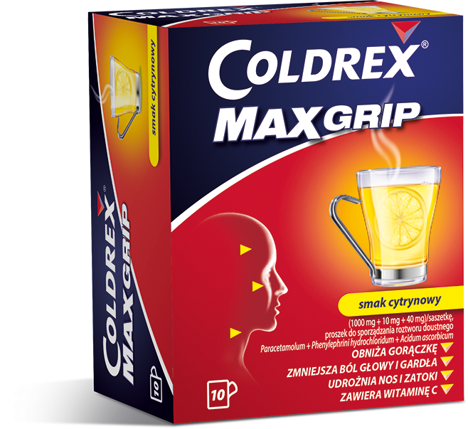 Coldrex MaxGrip x 10 saszetek