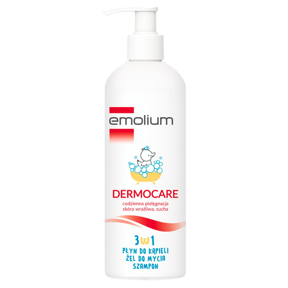 EMOLIUM DERMOCARE 3w1 Płyn/żel/szampon 400