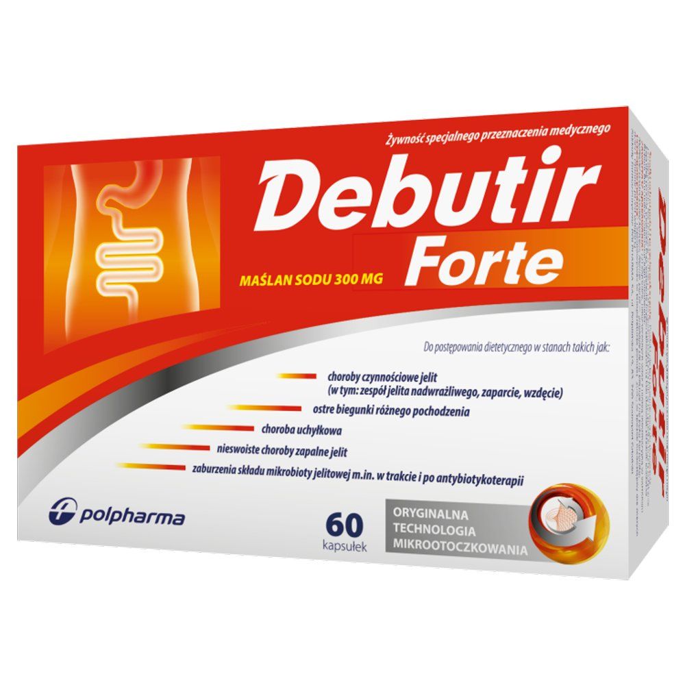 Debutir Forte kaps. 0,3 g 60 kaps.