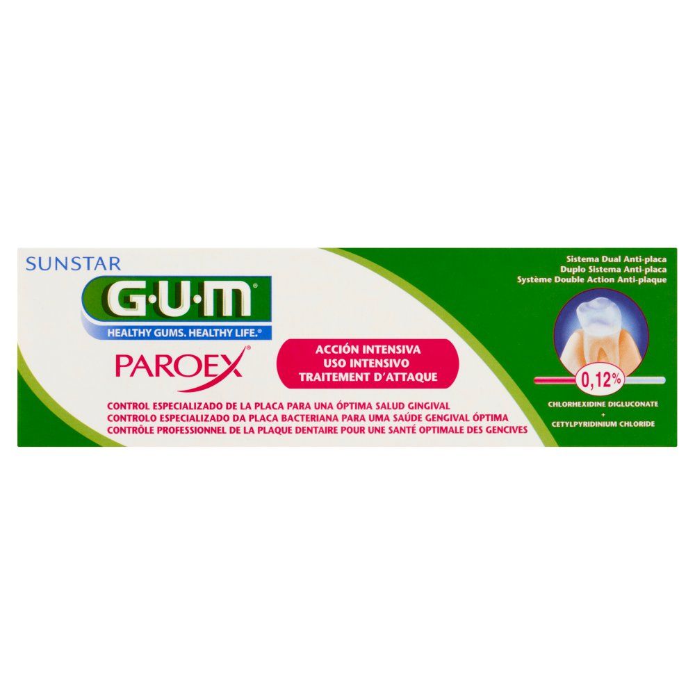 GUM Pasta Paroex do zębów intensywne działanie 0,12%CHX